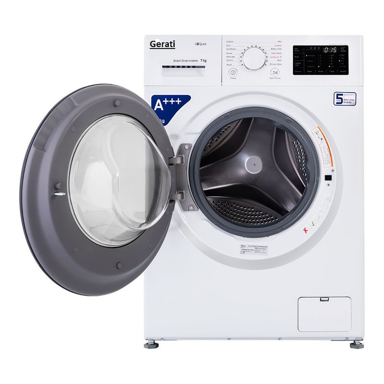 لباسشویی Gerati مدل GEWM220W | ماشین لباسشویی 8 کیلویی گراتی
